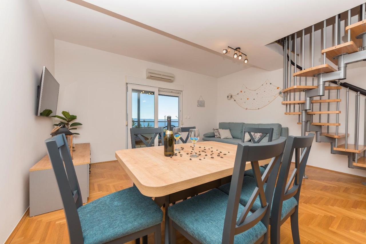 Deluxe 3 Bedroom Apartment With Sea View Baška Voda Εξωτερικό φωτογραφία